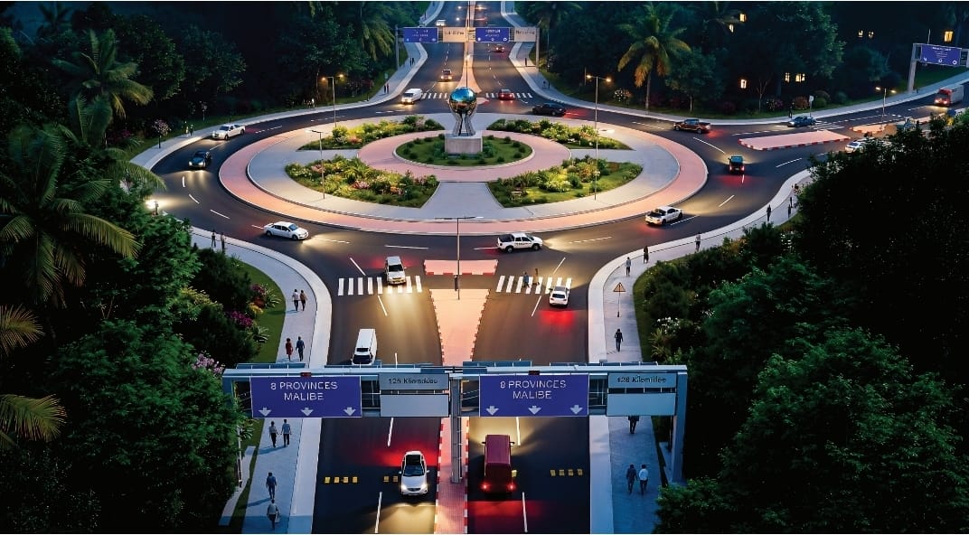 Bypass Road - Night View